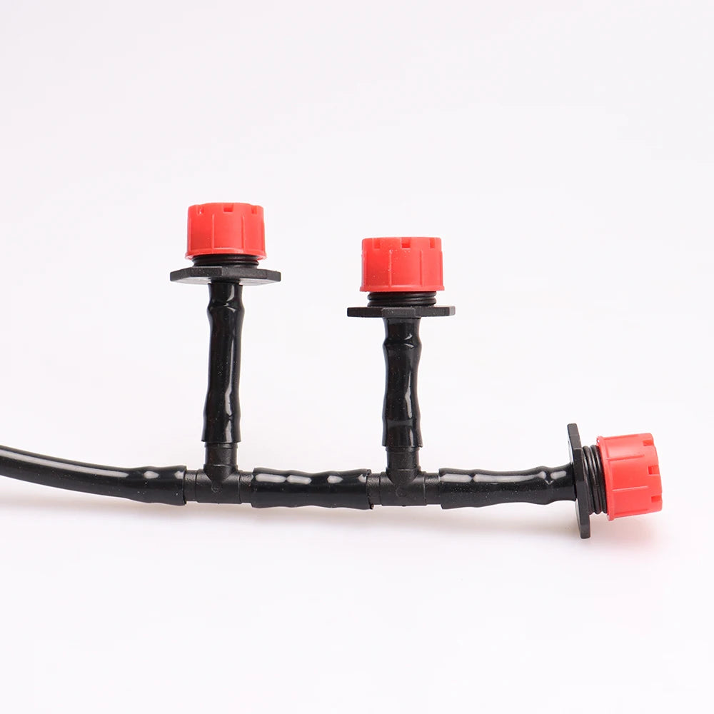 500pcs Adjustable 4/7mm Micro Nozzles For Flower Beds Vegetable Irrigation Dripper Emitter Watering Sprinkler Anti-Clogging