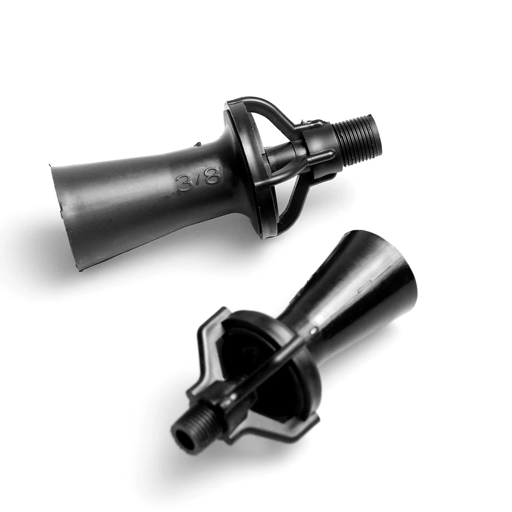 Huajue High Temperature and Corrosion Resistant Gravity-Type 1/4-inch Antioxidant Liquid Plastic Mixing Nozzle