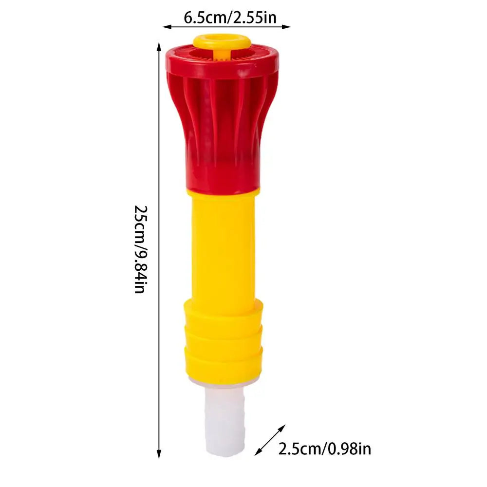 Garden Hose Nozzle Sprayer Home Adjustable Irrigation Nozzle Sprayer Comfortable Grip Nozzle For Flowers Vegetables Gardening