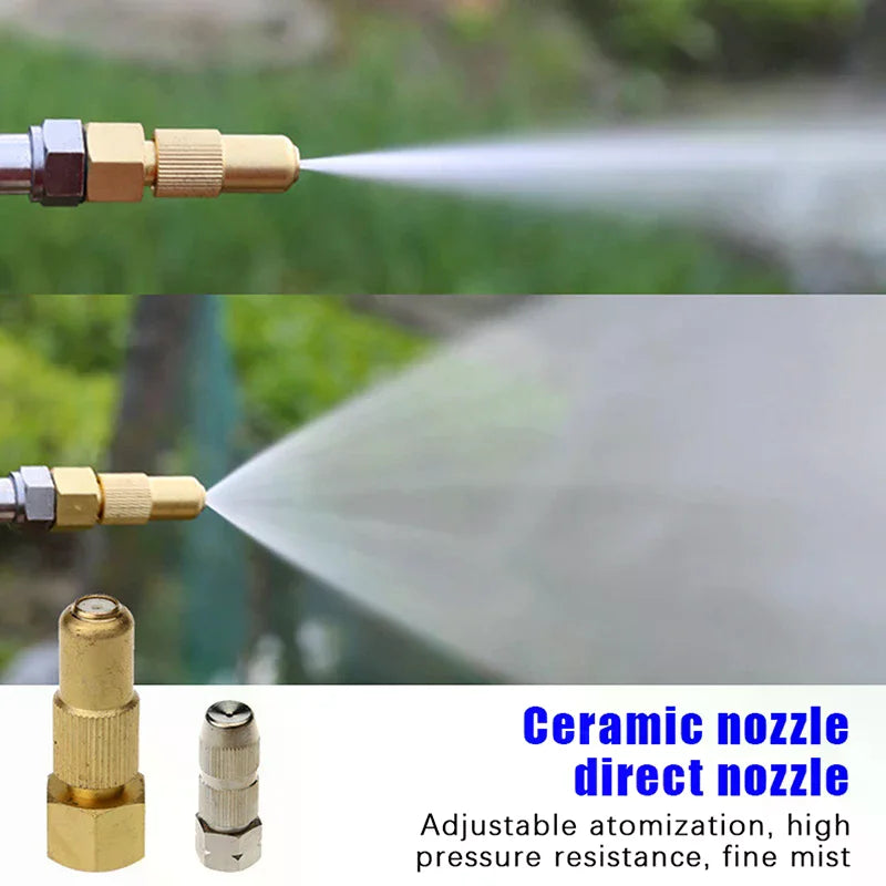1PC Agricultural Irrigation Nozzle 16*41*8MM Adjustable Pottery Nozzle Pottery Adjustable Spray Effortless Installation