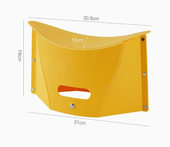 Plastic Portable Folding Stool Outdoor Chairs Portable Stool for Camping Storage Stool Storage Stool Folding Chair 2025
