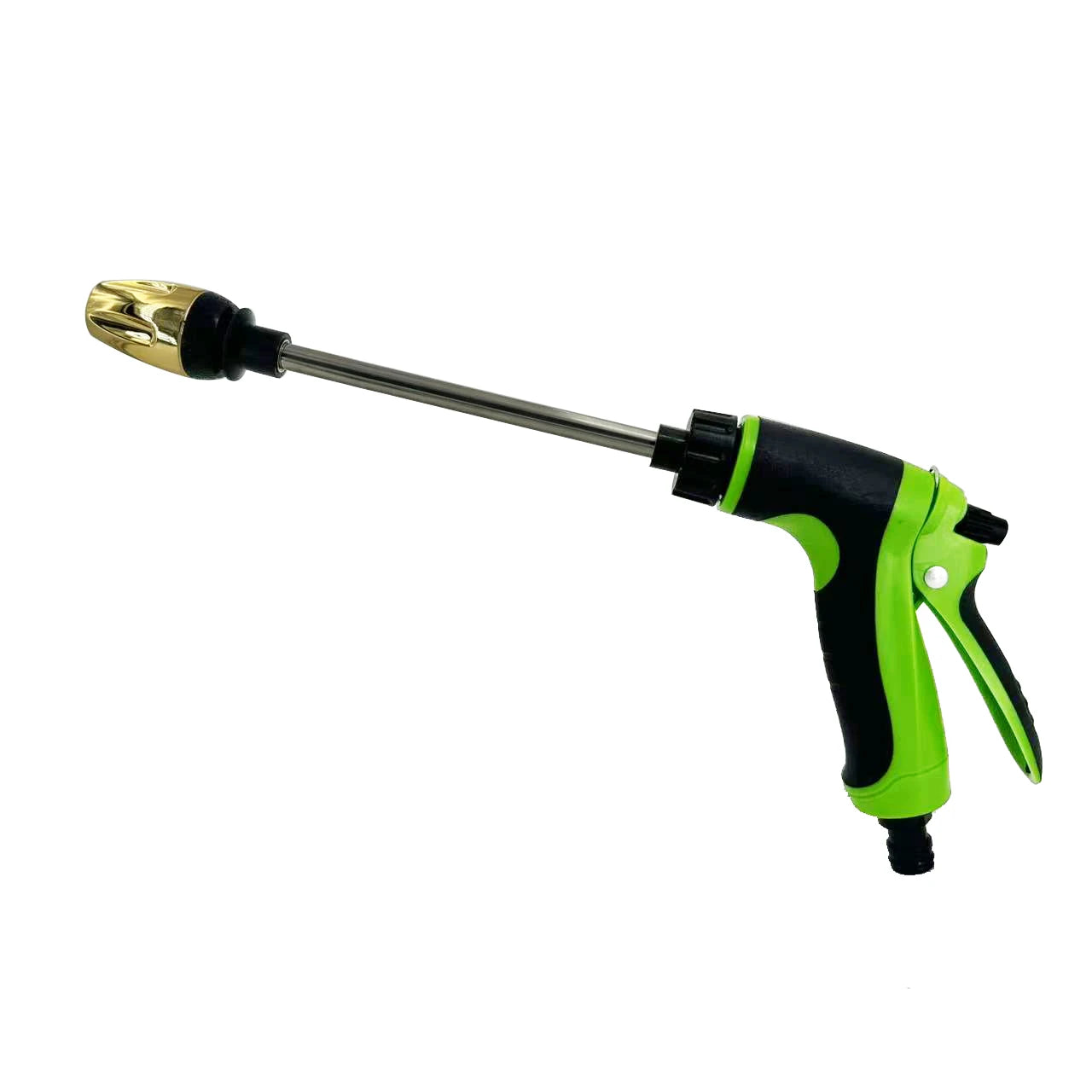 NEW Car Washing Long Pole High-Pressure Water Gun Adjustable Garden Nozzle Washer Garden Nozzle Hose Nozzle Foam Water Gun