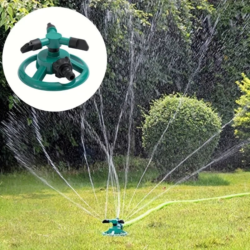 Sprinkler Nozzle 360 Degree Automatic Rotating Water Spray Garden Lawn Automatic Sprinkler Garden Watering Irrigation Supplies