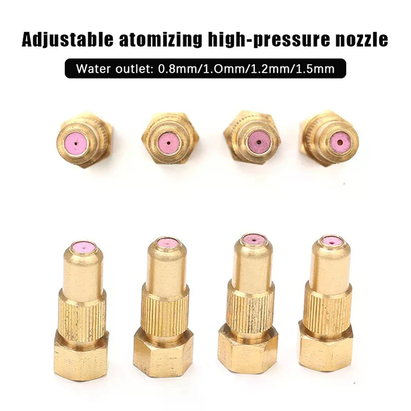 1PC Agricultural Irrigation Nozzle 16*41*8MM Adjustable Pottery Nozzle Pottery Adjustable Spray Effortless Installation
