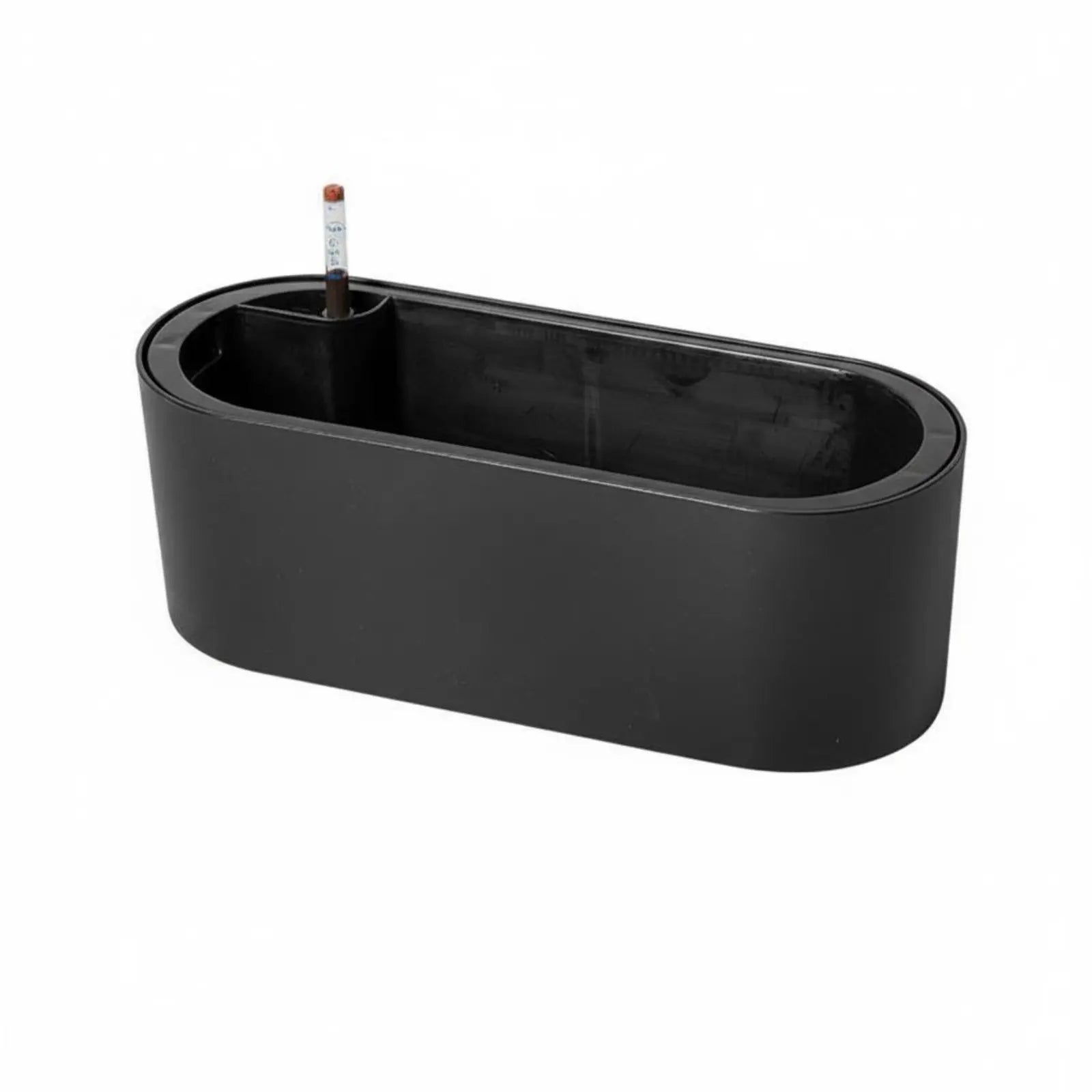 Rectangular Flower Pot with Legs Wall-Mountable Rectangular Hanging Planter Hanging Railing Planter Minimalist Design for Office