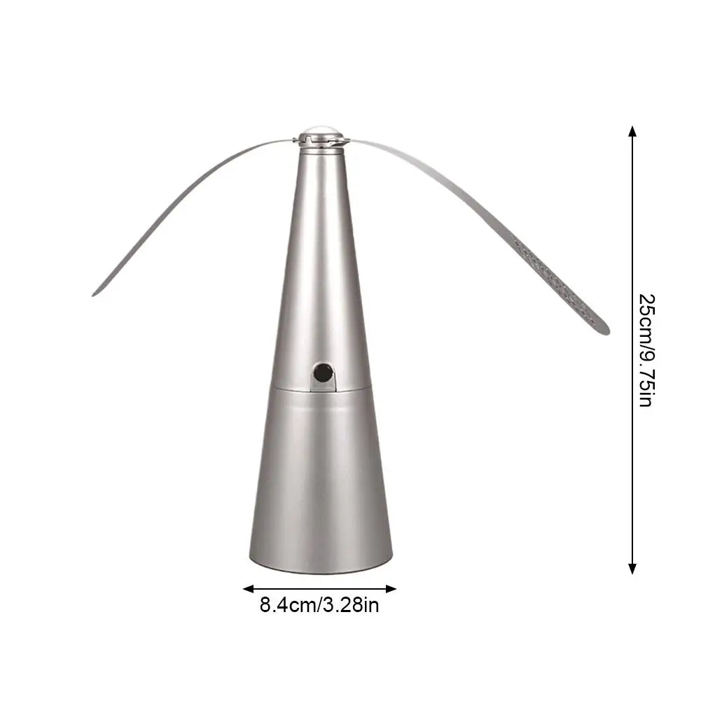 Table Fly Fan Battery Powered Outside Fly Fans Summer Outdoor Protection Equipment for Travel Farmhouse Camping Apartment Patio