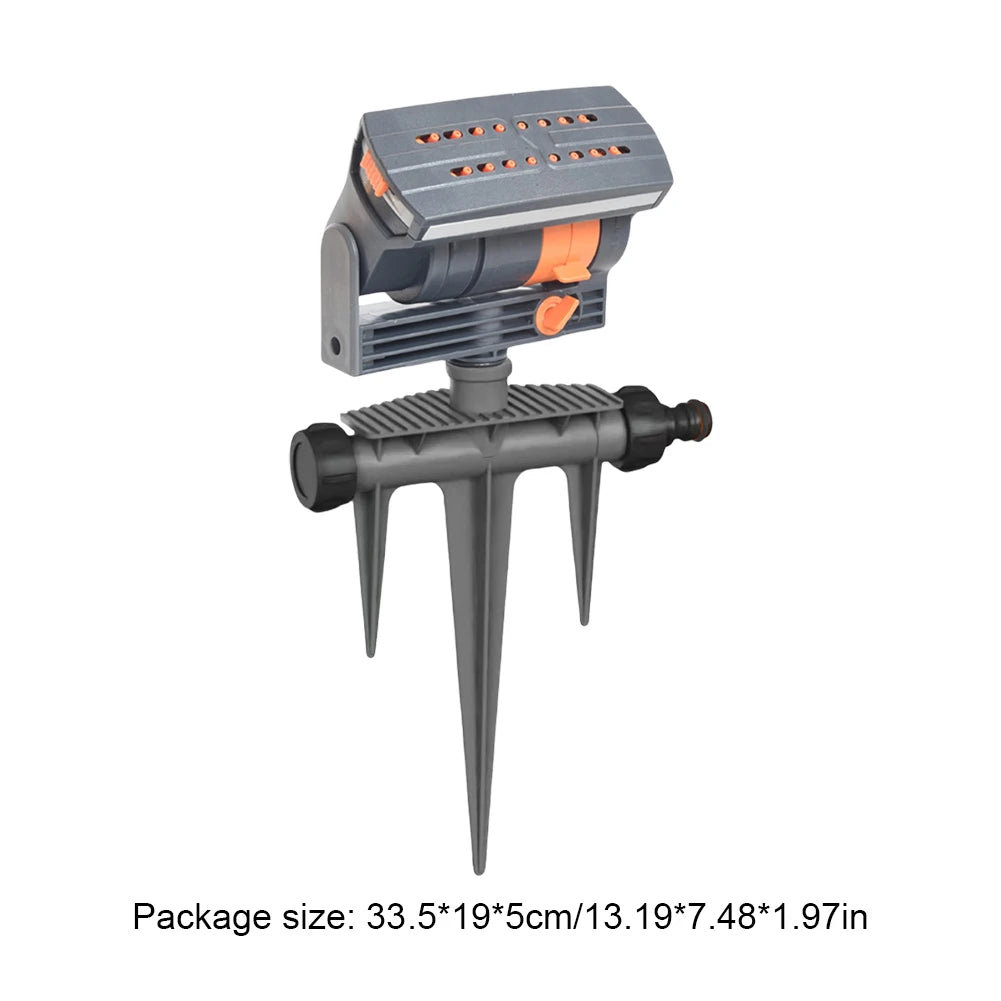 Oscillating Sprinkler Automatic Garden Sprinkler 4 Modes Lawn Swing Sprinkler 16 Nozzles Watering Device for Garden Lawn Patio