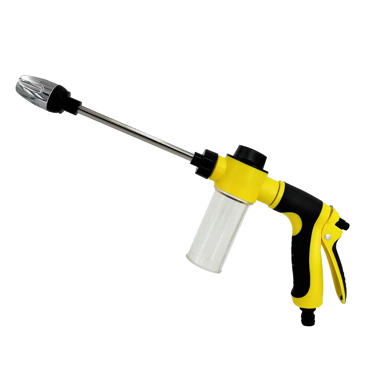 NEW Car Washing Long Pole High-Pressure Water Gun Adjustable Garden Nozzle Washer Garden Nozzle Hose Nozzle Foam Water Gun