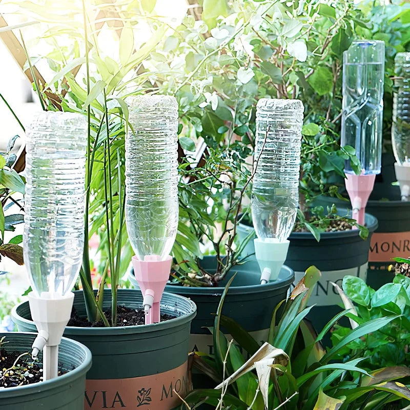 Automatic Drip Irrigation System Adjustable Water Dripper Self Watering for Potted Plants Greenhouse Garden Kit